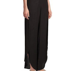 Asymmetrical Drape Pants